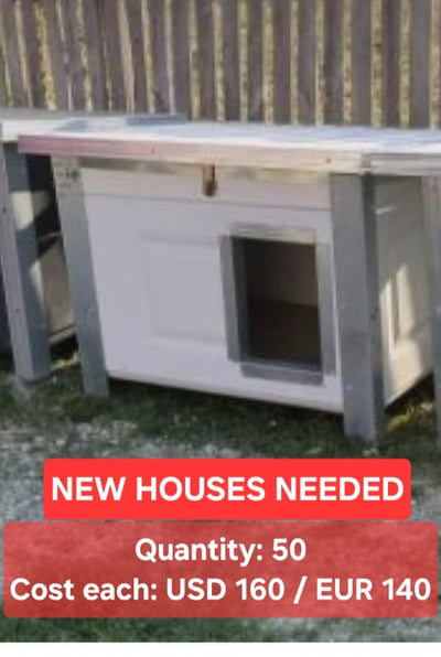 WINTER HOUSES NEEDED