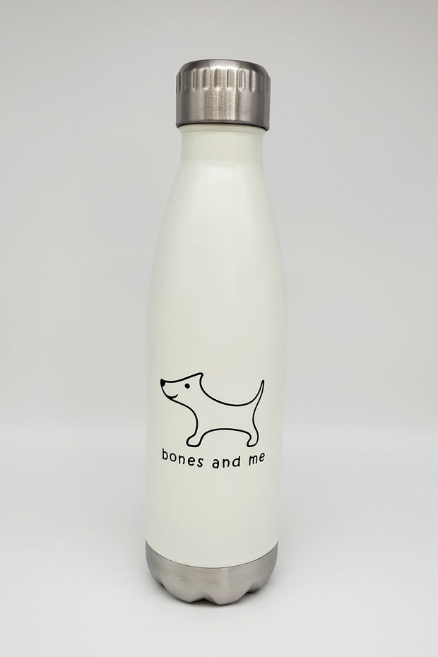 White and Coral 17oz Bulldog - two-pack