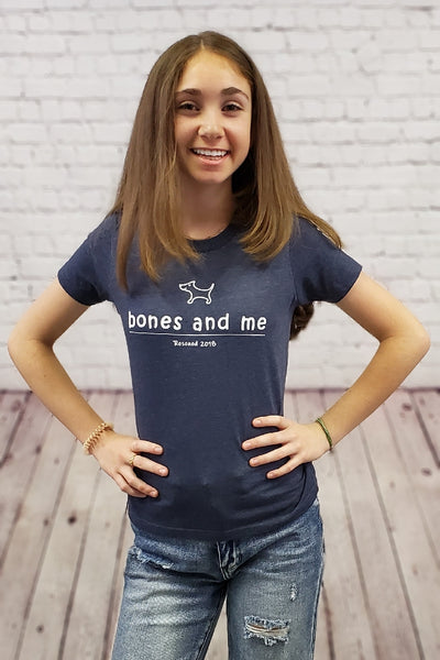 Bones and me youth t-shirt