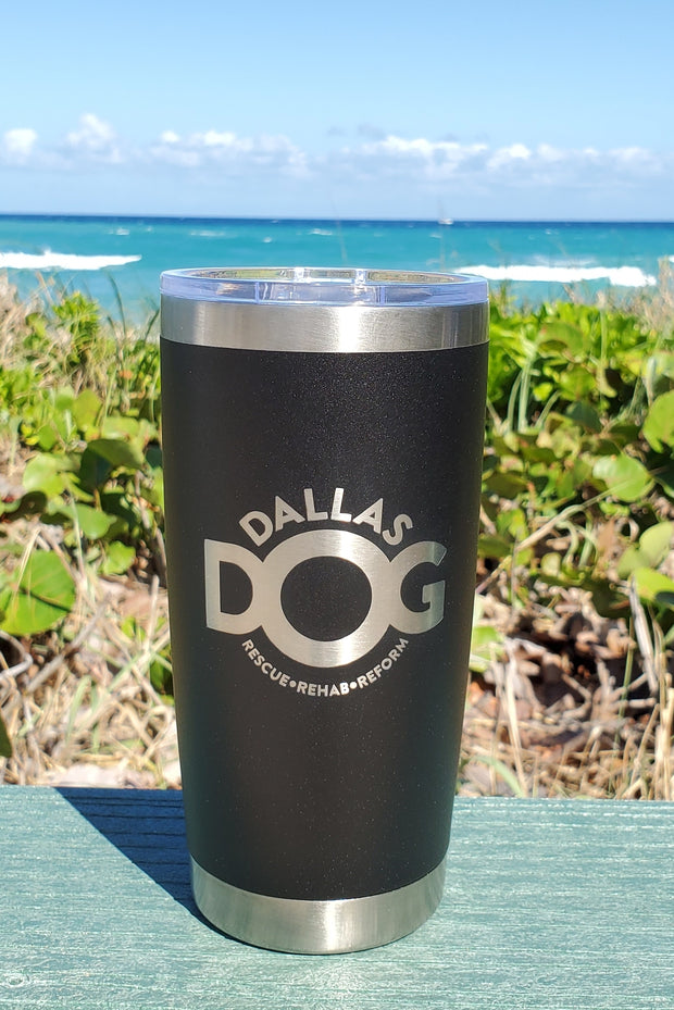 Dallas Dog - 20oz Drink Tumbler (7 COLORS)