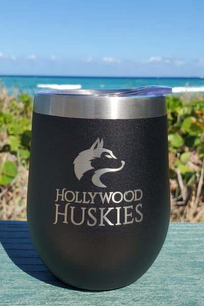 Hollywood Huskies - 12oz Drink Tumbler