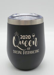 Queen of Social Distancing - 8 colors