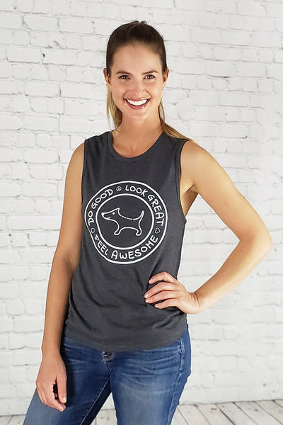 Do Good Graphite Muscle Tank