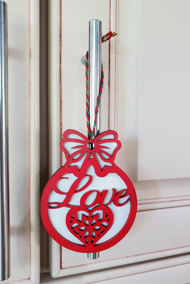 Set of 3 Christmas Ornaments