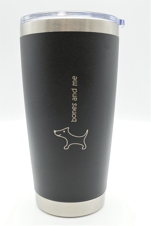 Black & White Doxie Twin Pack Drink Tumblers