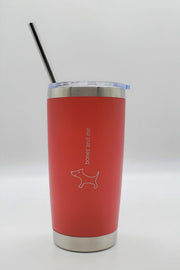 Triple-Pack Doxie - 20oz Drink Tumblers (RED)