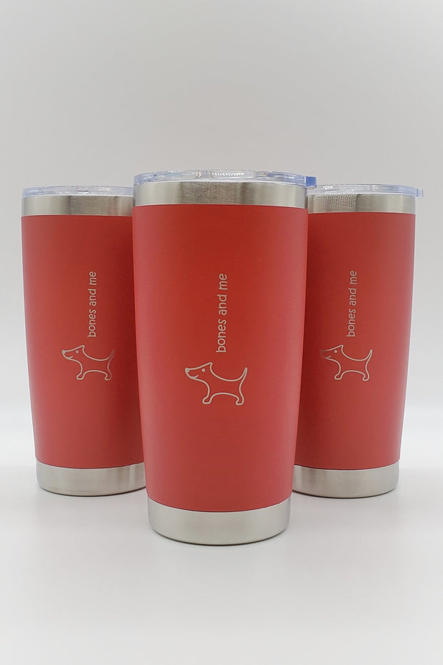 Triple-Pack Doxie - 20oz Drink Tumblers (RED)