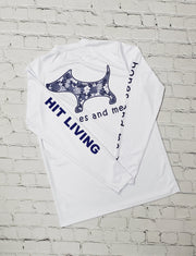 Blue Hibiscus Sun Shirt - Unisex (Partner Edition)