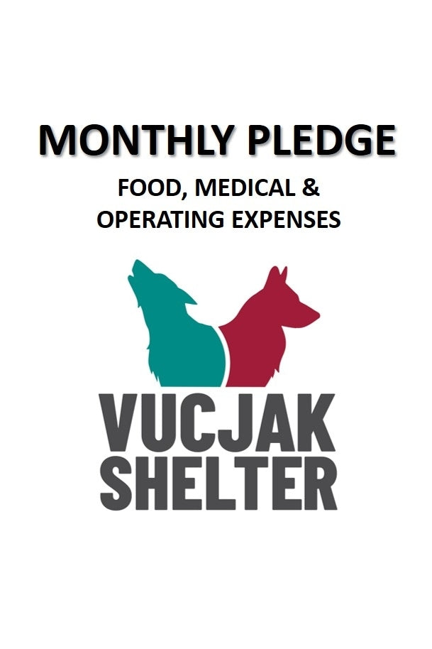 VUCJAK Monthly Food Pledge  & Subscription